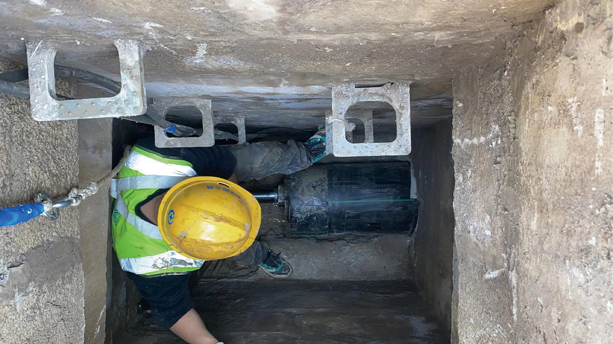 仁布HDPE短管内衬法